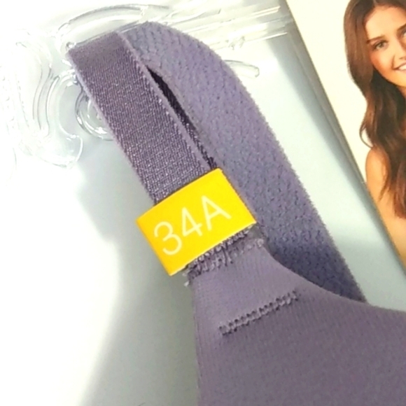 SO DAYBREAK LIFT SUPPORT BRA LAVENDER SATIN AND LACE SIZE 34A NWT - Picture 2 of 4